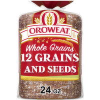 Oroweat 12 Grains and Seeds Bread, 24 oz - 24 Ounce