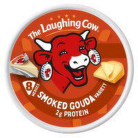 The Laughing Cow Smoked Gouda Variety Spreadable Cheese Wedges - 8 Each