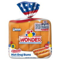Wonder Classic Hot Dog Buns - 8 Each