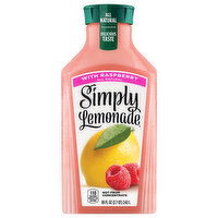 Simply Lemonade, with Raspberry, 89 Fluid ounce