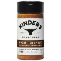 Kinder's Woodfired Garlic with Hardwood Smoked Flavor Seasoning - 6 Ounce