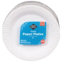 First Street Paper Plates, Coated - 150 Each