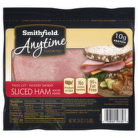 Smithfield Ham, Sliced, Hickory Smoked, Thick Cut, 24 Ounce