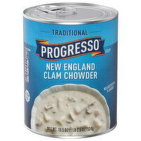 Progresso Soup, New England Clam Chowder, Traditional - 18.5 Ounce