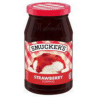 Smucker's Topping, Strawberry - 11.75 Ounce