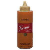 Torani Puremade Sauce, Caramel - 16.5 Ounce