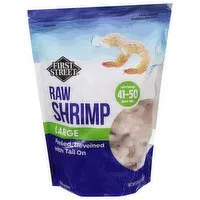 First Street Shrimp, Raw, Large, 32 Ounce