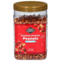 First Street Redskin Spanish Salted Peanuts - 34 Ounce