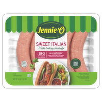 Jennie-O Fresh Turkey Sausage, Sweet Italian - 19.5 Ounce