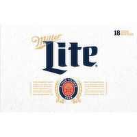 Miller Lite Beer, 18 Each