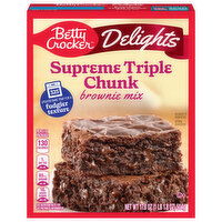 Betty Crocker Supreme Triple Chunk Brownie Mix