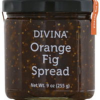 Divina Fig Spread, Orange - 9 Ounce