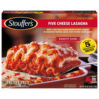 Stouffer's Lasagna, Five Cheese, Party Size, 96 Ounce