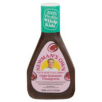 Newman's Own Dressing, Vinaigrette, Light Balsamic - 16 Fluid ounce