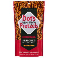 Dot's Homestyle Pretzels Seasoned Original Pretzel Twists - 16 Ounce