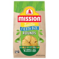 Mission Rounds Fiesta Size Tortilla - 18 Ounce