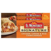 El Monterey Chimichanga, Chicken, Cheese & Rice, 4.5 Ounce