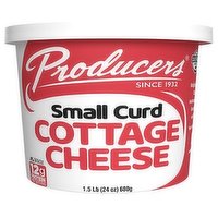 Producers Small Curd Cottage Cheese 24 oz - 24 Ounce