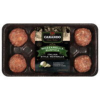 Carando Italian Style Mozzarella Rustica Meatballs - 16 Ounce