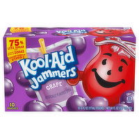 Kool-Aid Drink, Grape, Jammers - 10 Each