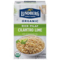 Lundberg Family Farms Rice Pilaf, Organic, Cilantro Lime - 5.5 Ounce