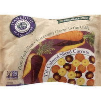 Stahlbush Island Farms Carrots, Tri-Colored, Sliced, 10 Ounce