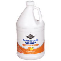 First Street Oven & Grill Cleaner, Commercial Grade, Citrus Scent - 128 Ounce