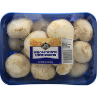 First Street Mushrooms White - 16 Ounce
