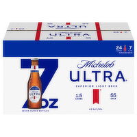 Michelob Ultra Beer, Superior Light - 24 Each