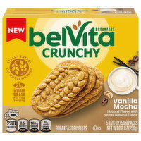 belVita Crunchy Vanilla Mocha Breakfast Biscuits - 5 Each