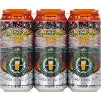 Pizza Port Beer, Sessionable India Pale Ale, Ponto - 6 Each