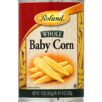 Roland Corn, Baby, Whole - 15 Ounce