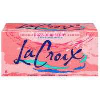 LaCroix Sparkling Water, Razz Cranberry - 8 Each