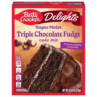 Betty Crocker Triple Chocolate Fudge Cake Mix