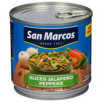 San Marcos Jalapeno Peppers, Sliced - 11 Ounce