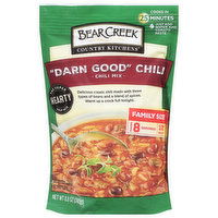 Bear Creek Country Kitchens Chili Mix, Darn Good Chili, Family Size - 8.8 Ounce