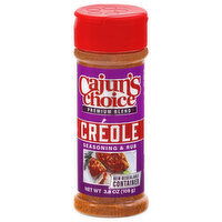 Cajun's Choice Creole Seasoning & Rub - 3.8 Ounce
