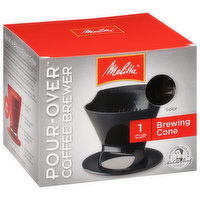 Melitta Coffee Brewer, Black - 1 Each