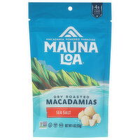 Mauna Loa Macadamias, Dry Roasted, Hawaiian Sea Salt - 4 Ounce