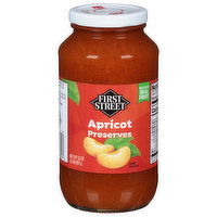 First Street Preserves, Apricot - 32 Ounce