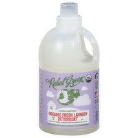 Rebel Green Detergent, Organic Fresh Laundry, Lavender & Grapefruit - 68 Fluid ounce