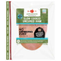 Applegate Naturals Ham, Uncured, Slow Cooked - 7 Ounce