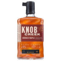 Knob Creek Bourbon Whiskey, Smoked Maple - 750 Millilitre