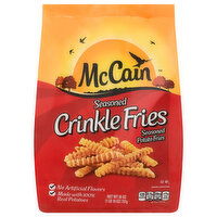 McCain Crinkle Fries, Seasoned, 26 Ounce