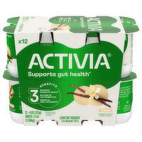 Activia Vanilla Probiotic Low Fat Yogurt - 4 Ounce