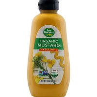 Sun Harvest Mustard, Organic, Yellow - 12 Ounce