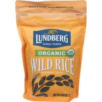 Lundberg Family Farms Rice, Organic, Gourmet, Wild Rice, 8 Ounce