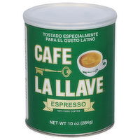 Cafe La Llave Coffee, Espresso - 10 Ounce