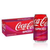 Coca-Cola Spiced Soda Cans - 12 Fluid ounce