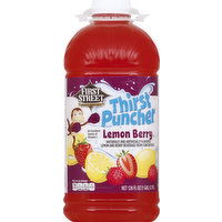 First Street Juice, Lemon Berry, 128 Ounce